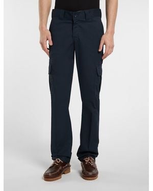 Dickies Mechanical Stretch Slim Cargo Trousers - Blue