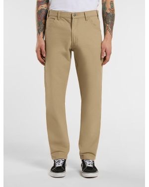 Dickies Duck Canvas Carpenter Trousers - Natural