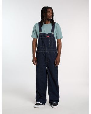 Dickies Loose Denim Bib - Blue