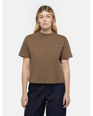 Dickies Oakport Short Sleeve T-shirt - Brown