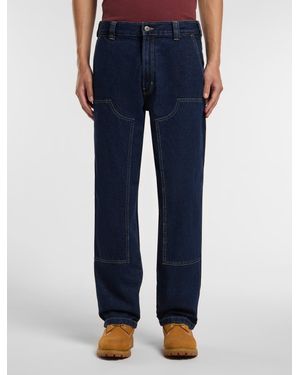 Dickies Madison Loose Double Knee Jeans - Blue