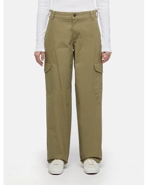 Dickies Duck Canvas Cargo Trousers - Green