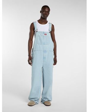 Dickies Loose Denim Bib - Blue