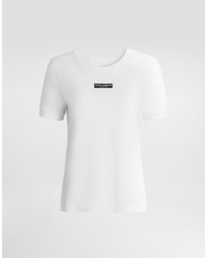 Dolce & Gabbana Jersey T-Shirt - White