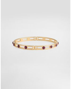 Dolce & Gabbana Bracelet With Stones - ホワイト