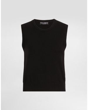 Dolce & Gabbana Pullover Aus Kaschmir - Schwarz