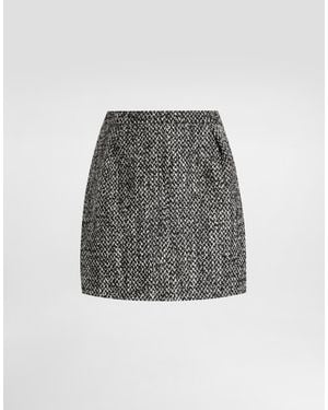 Dolce & Gabbana Short Skirt - Gray