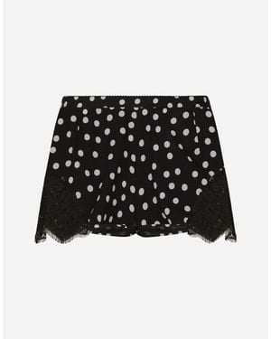 Dolce & Gabbana Short Shorts - Black