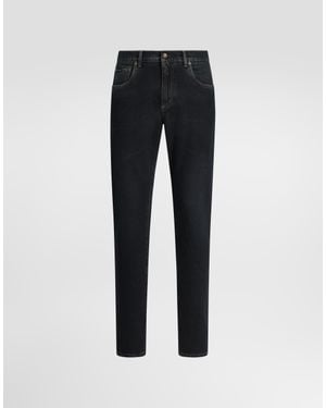 Dolce & Gabbana Denim Trousers - Blue