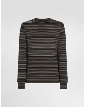 Dolce & Gabbana Pull Colloquadro M/L - Black