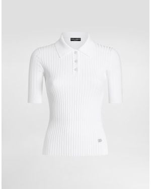Dolce & Gabbana Polo - Bianco