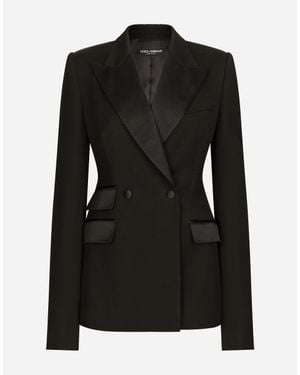 Dolce & Gabbana 'Dolce' Tuxedo Blazer - Black