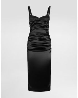 Dolce & Gabbana Dolce & Gabbana Midi Dress - Black