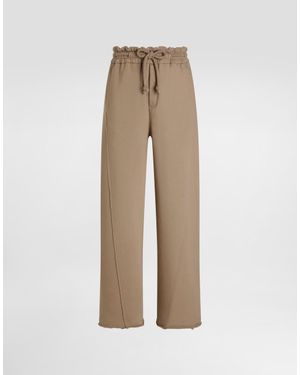Dolce & Gabbana Jersey Trousers - Natur