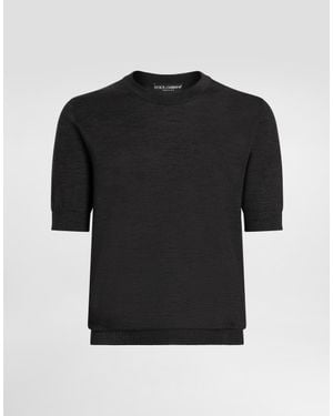 Dolce & Gabbana Wool Pullover - Black
