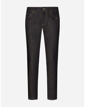 Dolce & Gabbana Slim-Fit Stretch Denim Jeans - ブラック