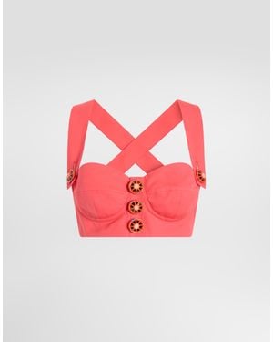 Dolce & Gabbana Cotton Top - Pink