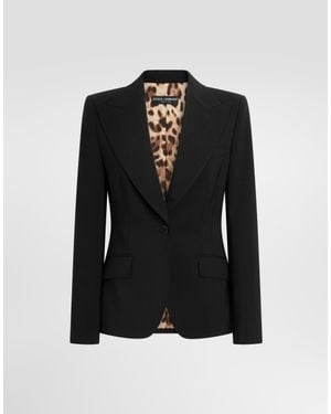 Dolce & Gabbana Turlington Single-Breasted Jacket - Black