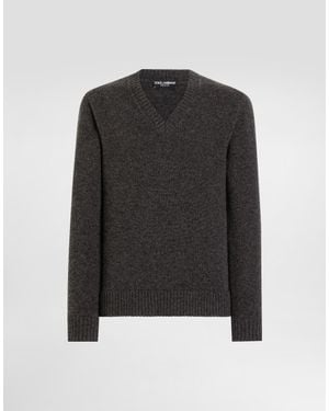 Dolce & Gabbana Wool Pullover - Noir
