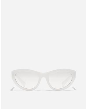 Dolce & Gabbana Dg Crossed Sunglasses - White
