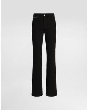 Dolce & Gabbana 5-Pocket Denim Pants - Black