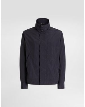 Dolce & Gabbana Single-Breasted Coat - Blue