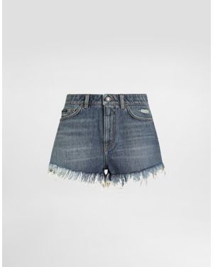 Dolce & Gabbana Denim Shorts - Blue