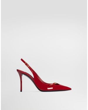 Dolce & Gabbana Slingback - Rot