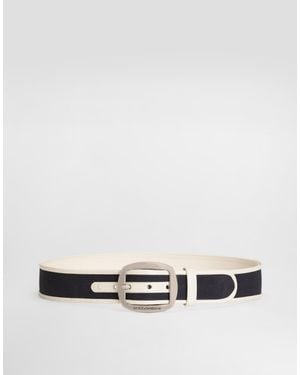 Dolce & Gabbana Cintura Logata - White