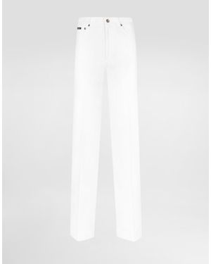 Dolce & Gabbana Cotton Jeans - White
