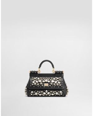 Dolce & Gabbana Small Sicily Handbag - マルチカラー
