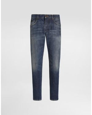 Dolce & Gabbana Denim Trousers - Blue
