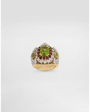 Dolce & Gabbana 2325 Ring Peridots Y - White
