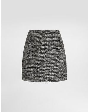 Dolce & Gabbana Short Skirt - Grey