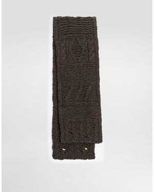 Dolce & Gabbana Wool Knitted Scarf - Mehrfarbig