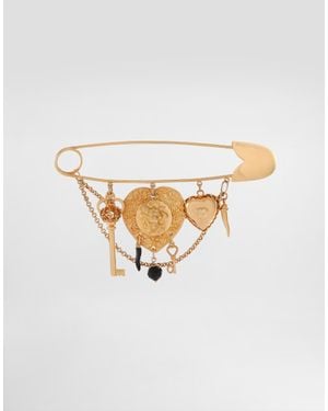 Dolce & Gabbana Devotion Keychain - White