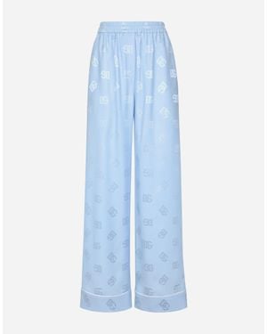 Dolce & Gabbana Pantaloni Pigiama - Blu