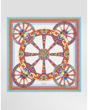 Dolce & Gabbana Foulard 90X90 - Multicolore