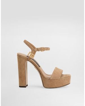 Dolce & Gabbana Sandalo Plt - White