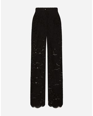 Dolce & Gabbana Trousers & Shorts - Black