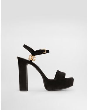 Dolce & Gabbana Sandalo Plt - Black