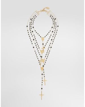 Dolce & Gabbana Multi-Rosary Necklace - Blanco