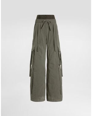 Dolce & Gabbana Wide Pants - Green