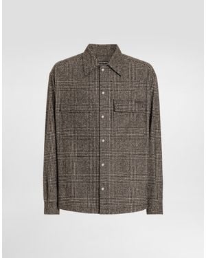 Dolce & Gabbana Casual Shirts - Grey