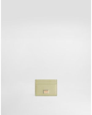 Dolce & Gabbana Dauphine Calfskin Card Holder - Green