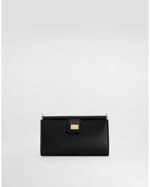 Dolce & Gabbana Plongé Calfskin Phone Bag - ホワイト