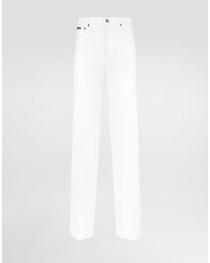Dolce & Gabbana Cotton Jeans - White