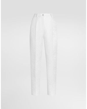 Dolce & Gabbana Pantalone - White