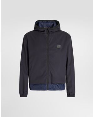 Dolce & Gabbana Technical Wool Jacket - Blue