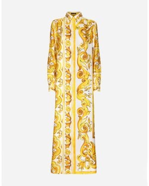 Dolce & Gabbana Camicia Kaftano - Metallizzato